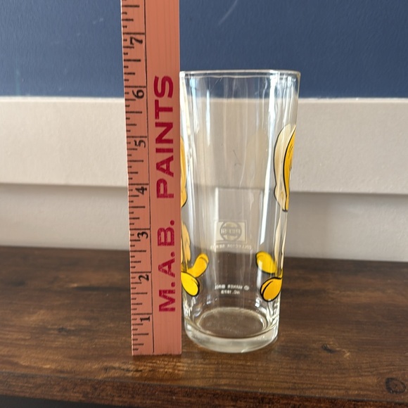 1973 Pepsi/Looney Tunes collectors series‎ soda glass featuring Tweety - Picture 5 of 8